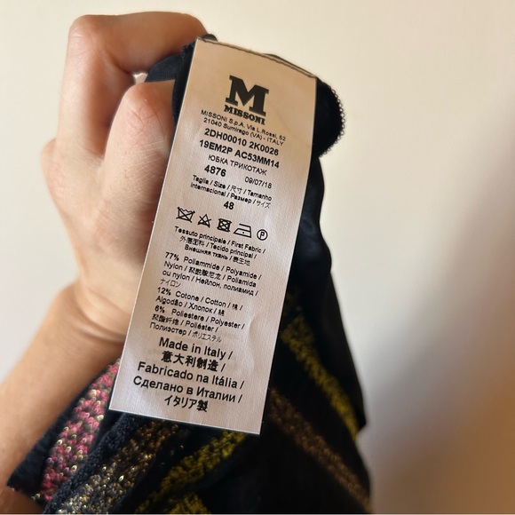 NWT Missoni skirt size 12 - Picture 8 of 9